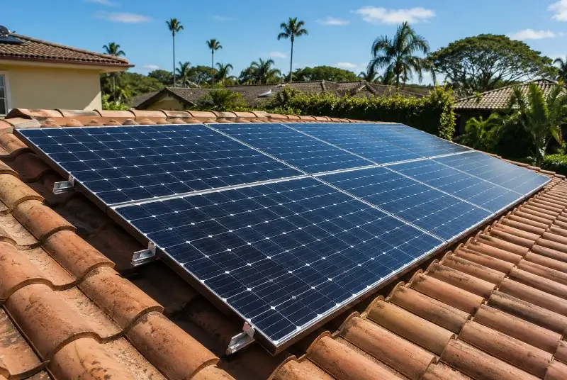 Installation de panneaux solaires à Salvagnac